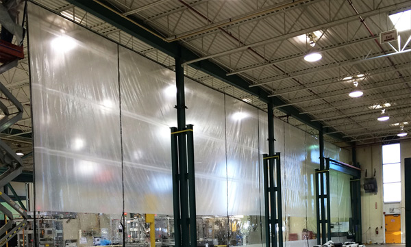 industrial clear screens and barriers