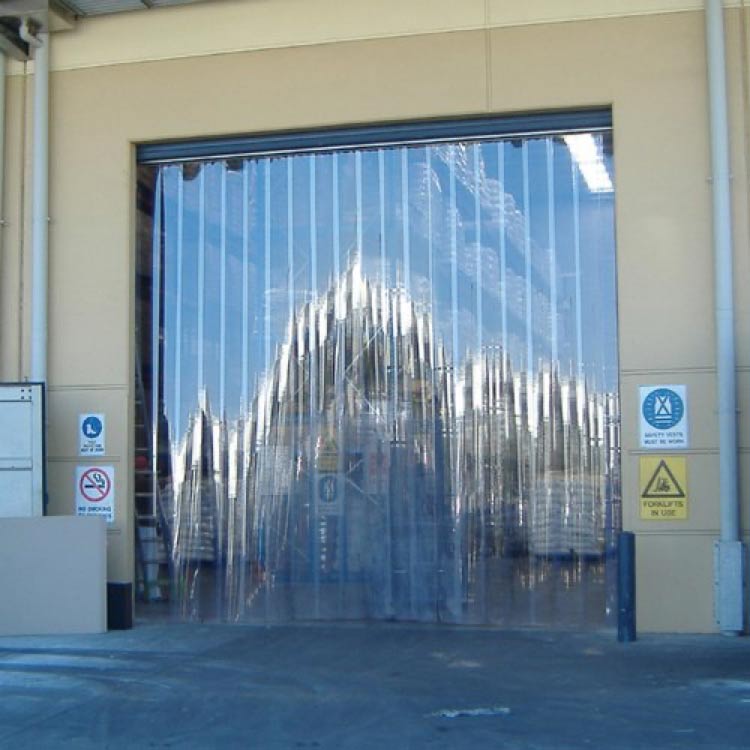 pvc strip curtain door