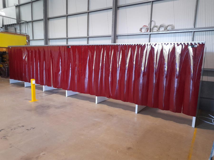 welding strip curtains